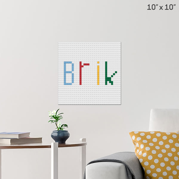 brik Brick Poster