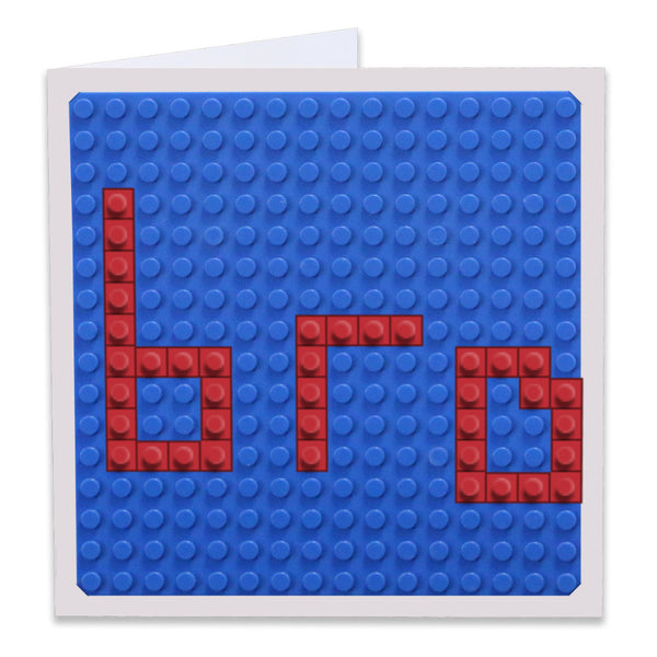 bro Greeting Card