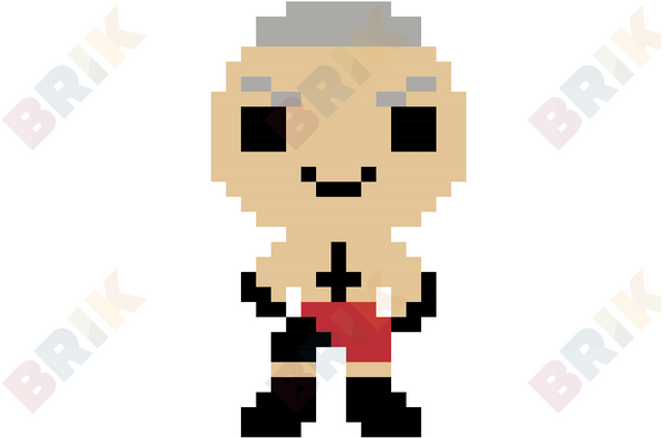 Brock Lesnar Pixel Art