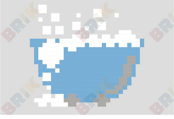 Bubble Bath Day Pixel Art