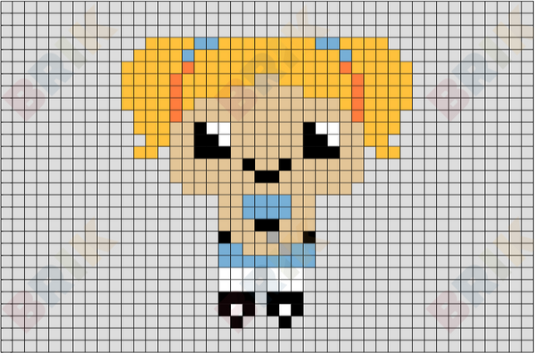 Bubbles Pixel Art