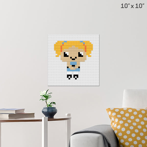 Bubbles Brick Poster