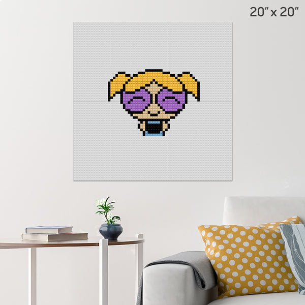 Bubbles Brick Poster