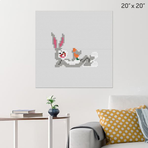 Bugs Bunny Brick Poster