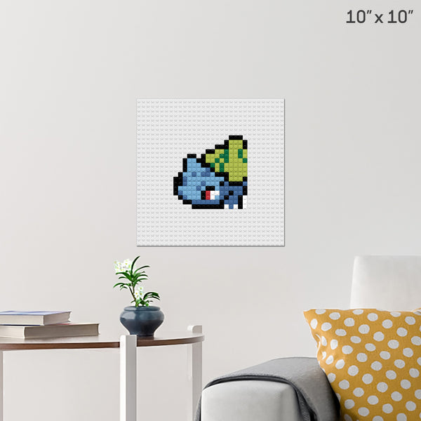 Bulbasaur Brick Poster