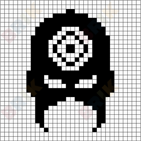 Bullseye Pixel Art