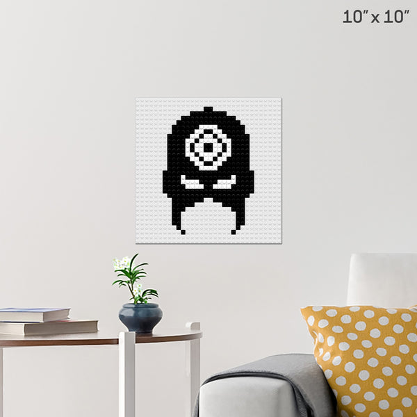Bullseye Brick Poster