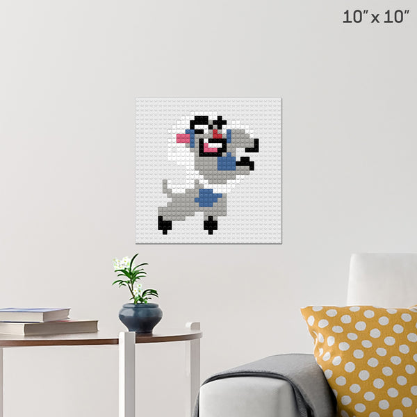 bunga Brick Poster