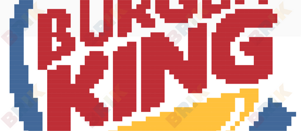 Burger King Pixel Art