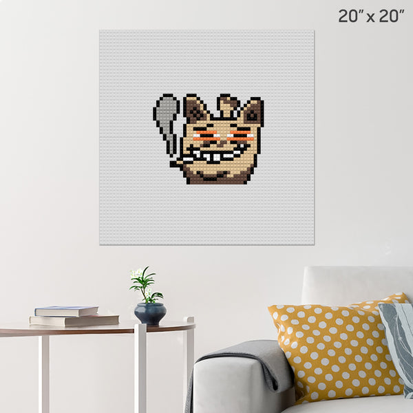 Burgerpants Brick Poster
