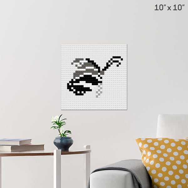 Butterfly - Zebra Longwing Brick Poster