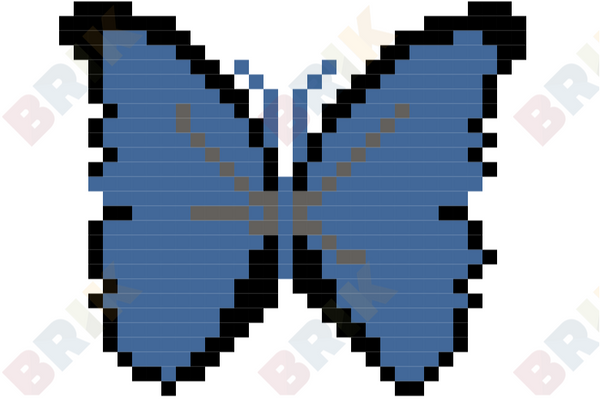 Butterfly  Pixel Art