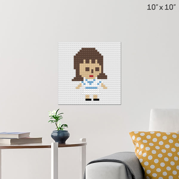 bwcss girl Brick Poster
