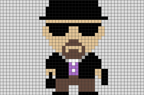 Breaking Bad Pixel Art