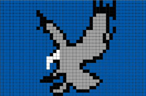 Eagle Pixel Art