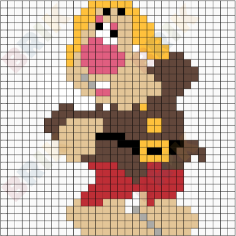 Sneezy Pixel Art