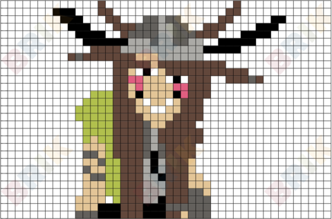 Ruffnut Pixel Art