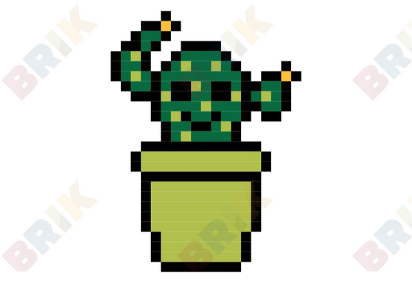 Cactus Pixel Art