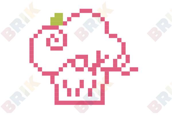 Cake Pixel Art