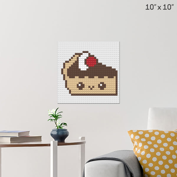 Cake Brick Poster