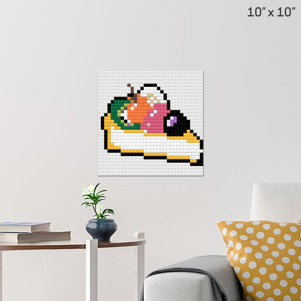 Cake Brick Poster