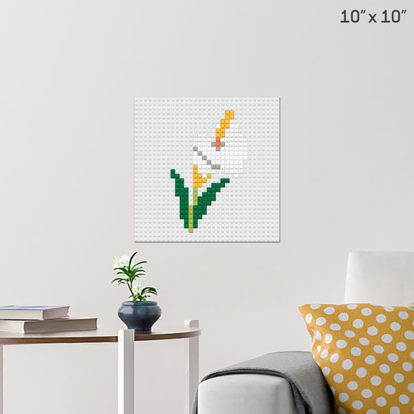 Calla Brick Poster