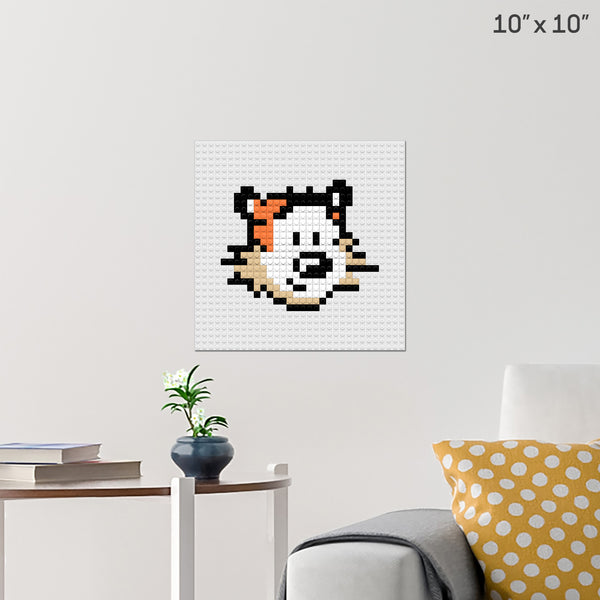 Calvin and Hobbes Brick Poster