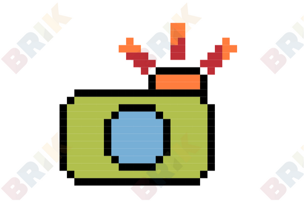 Camera Pixel Art