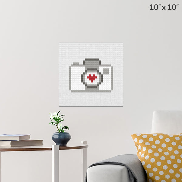 Camera Brick Poster