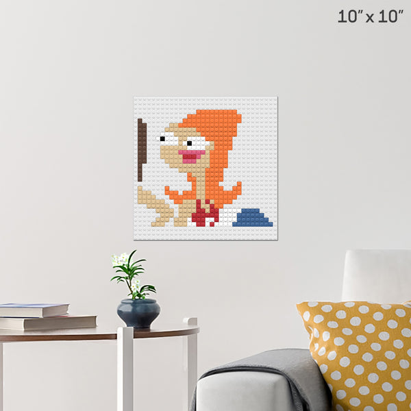 Candace and Vanessa 2 Brick Poster