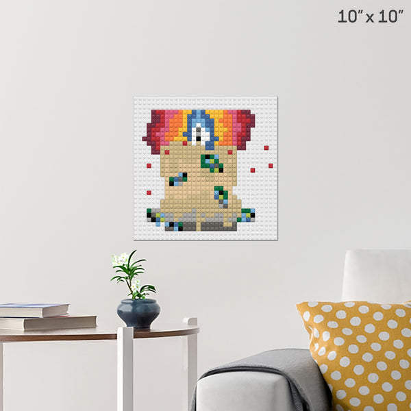Candle Stick 2 Brick Poster