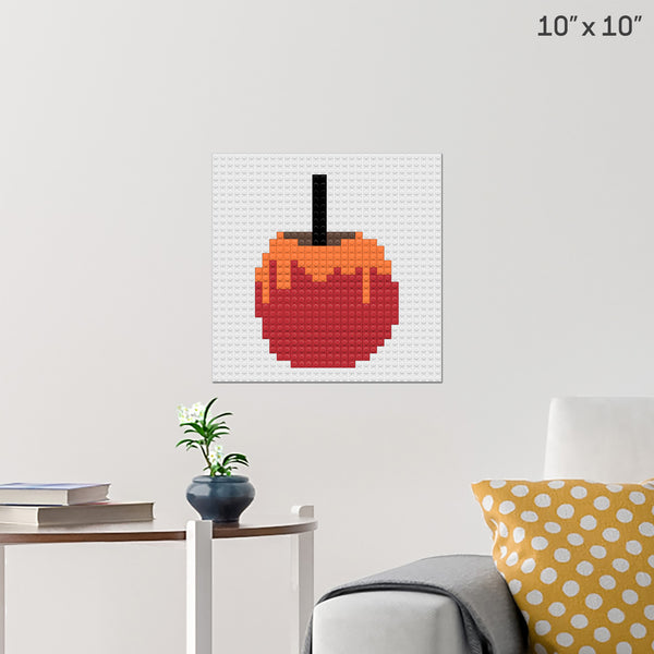 Candy Apple Brick Poster