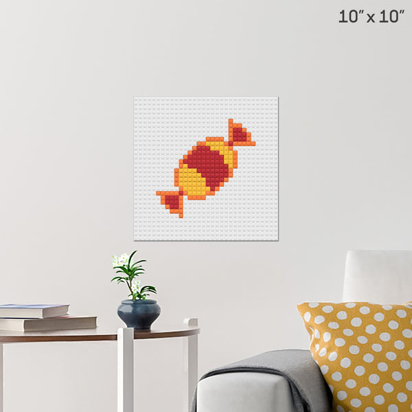 Candy Brick Poster