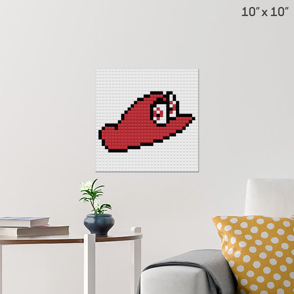 Cappy Brick Poster
