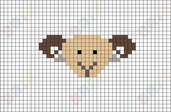 Capricorn Pixel Art