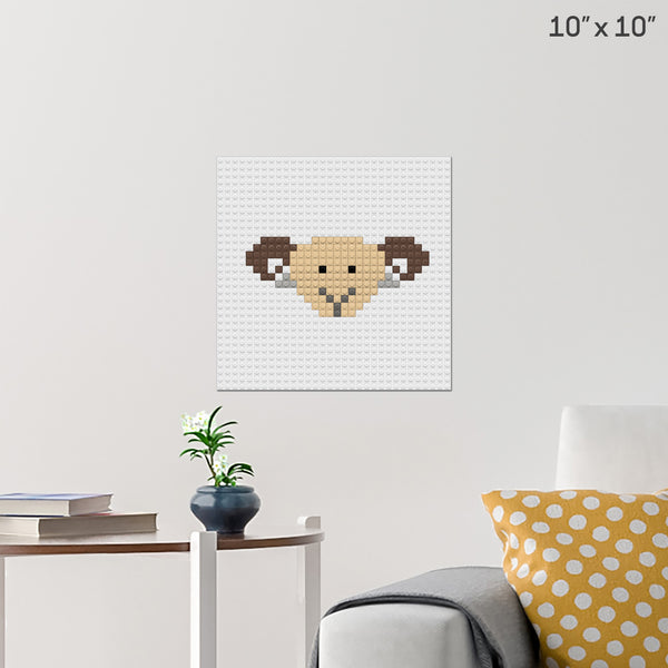 Capricorn Brick Poster
