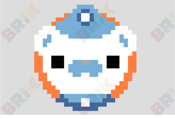 Captain Barnacles Pixel Art