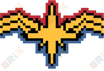 Captain Marvel Pixel Art