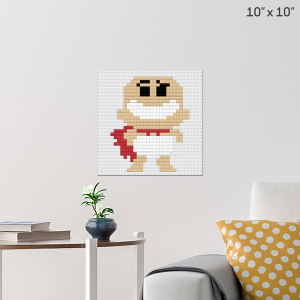Captain Underpants Brick Poster