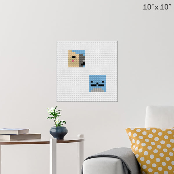 capyrat Brick Poster