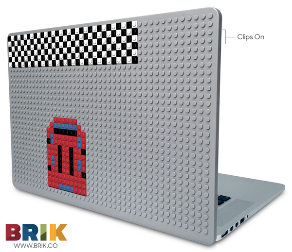 car going to finish line Laptop Case