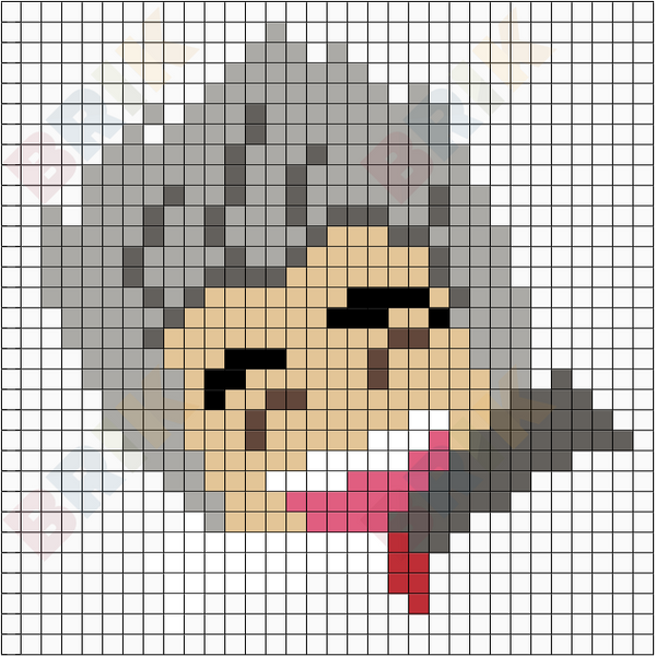 Carlos Oscar De Vil Pixel Art