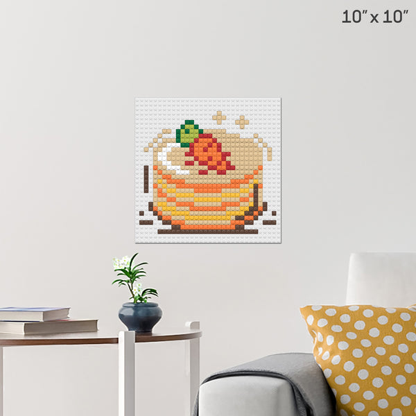 Carrot Cake Brick Poster