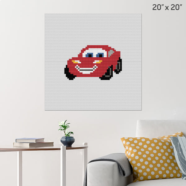 Cars Brick Poster