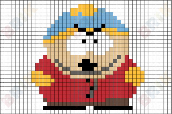 Cartman Pixel Art