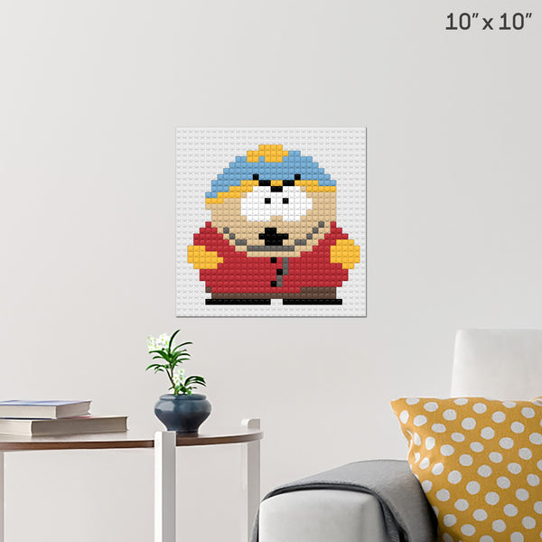 Cartman Brick Poster