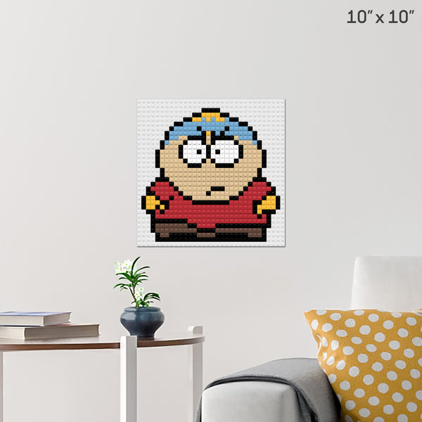 Cartman South Park Brick Poster