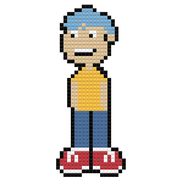 Cartoon Character Making "I am the Hero