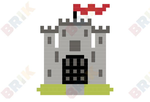Castle Pixel Art
