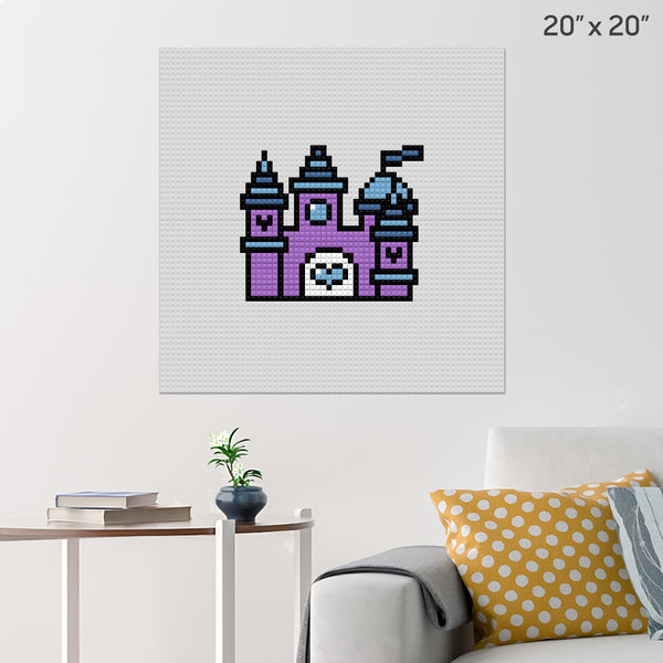 Castle Brick Poster